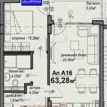 Двустаен апартамент в София, Люлин 5 - 63 кв.м за 1408 €/кв.м - Снимка #1