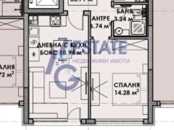 Двустаен апартамент в София, Студентски град - 64 кв.м за 1315 €/кв.м - Снимка #1