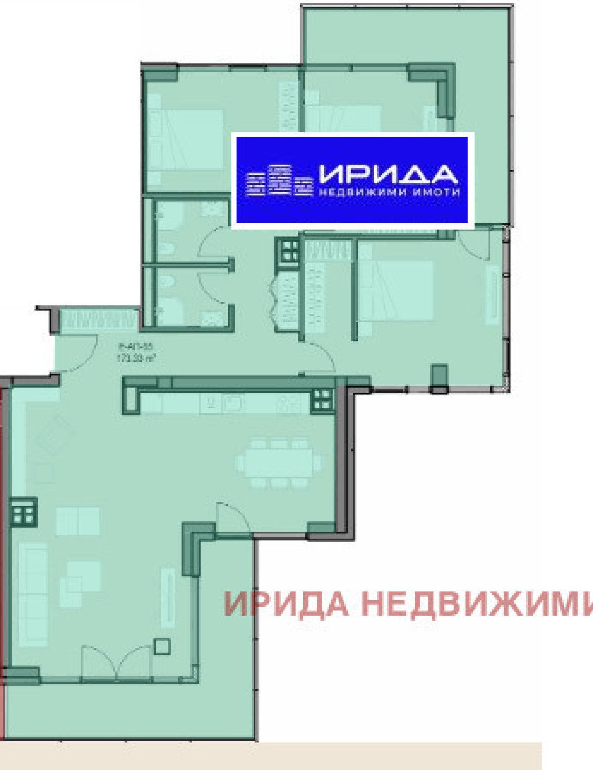 Многостаен апартамент в София, Оборище - 216 кв.м за 2193 €/кв.м - Снимка #1