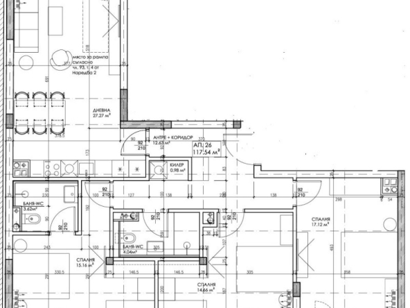 Многостаен апартамент в София, Люлин 10 - 142 кв.м за 1902 €/кв.м - Снимка #1