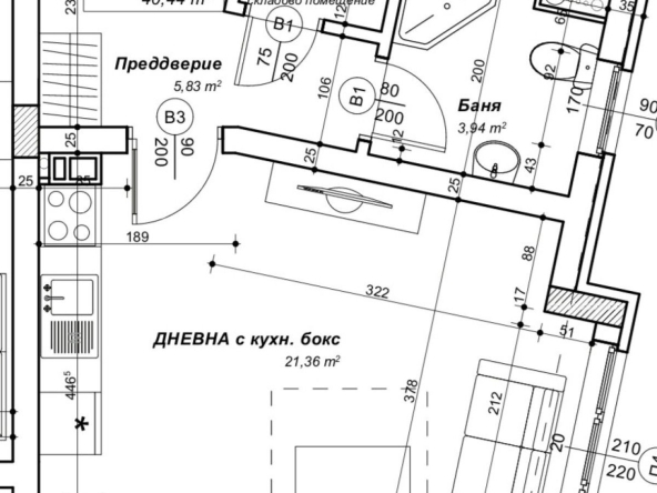 Едностаен апартамент в София, Левски В - 47 кв.м за 1654 €/кв.м - Снимка #1