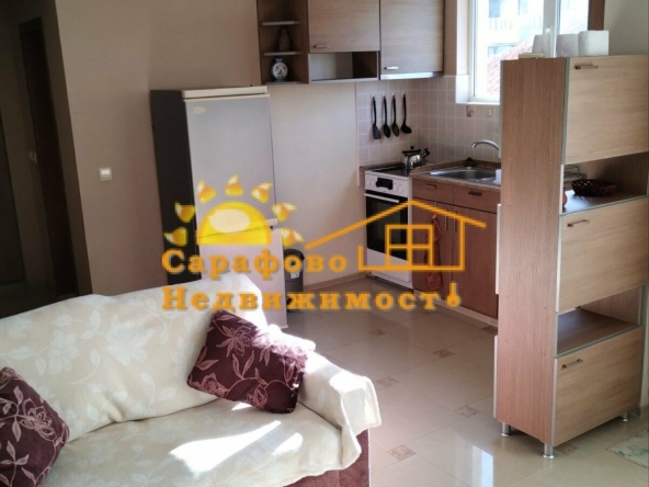 Дава се под наем Двустаен апартамент в Бургас, Сарафово - 55 кв.м за 382.5 € - Снимка #1