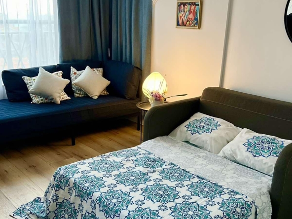 Дава се под наем Едностаен апартамент в Бургас, Сарафово - 40 кв.м за 306 € - Снимка #1