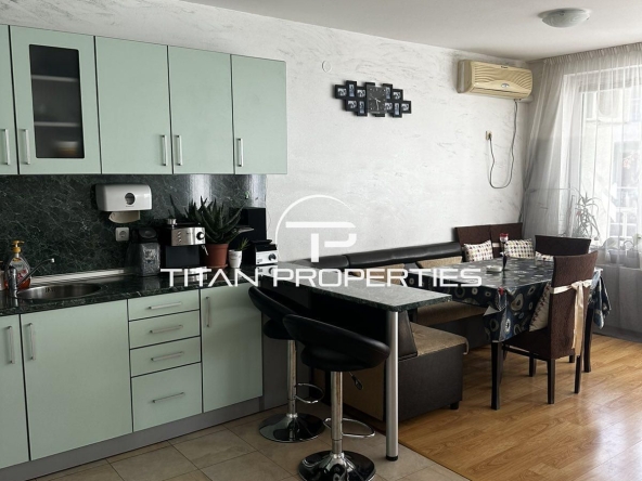 Дава се под наем Тристаен апартамент в Бургас, Сарафово - 65 кв.м за 433.5 € - Снимка #1