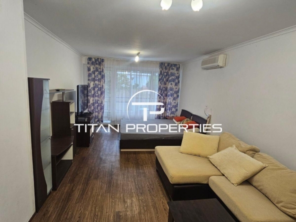 Дава се под наем Двустаен апартамент в Бургас, Меден рудник - зона Б - 60 кв.м за 306 € - Снимка #1