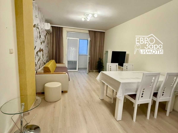 Дава се под наем Тристаен апартамент в Стара Загора, Ремиза - 76 кв.м за 382.5 € - Снимка #1