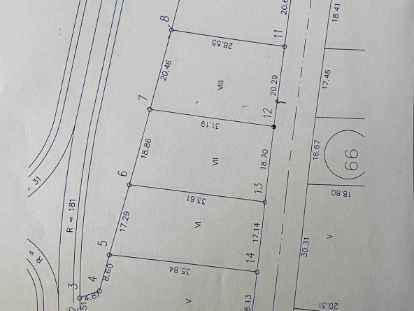 Парцел в с. Минерални бани, Област Хасково - 594 кв.м за 39 €/кв.м - Снимка #1