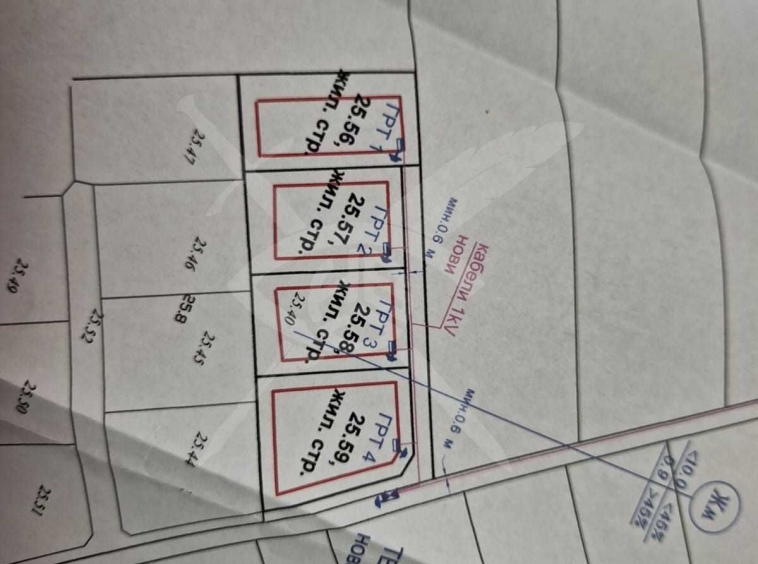 Парцел в с. Войводиново, Област Пловдив - 633 кв.м за 46 €/кв.м - Снимка #1