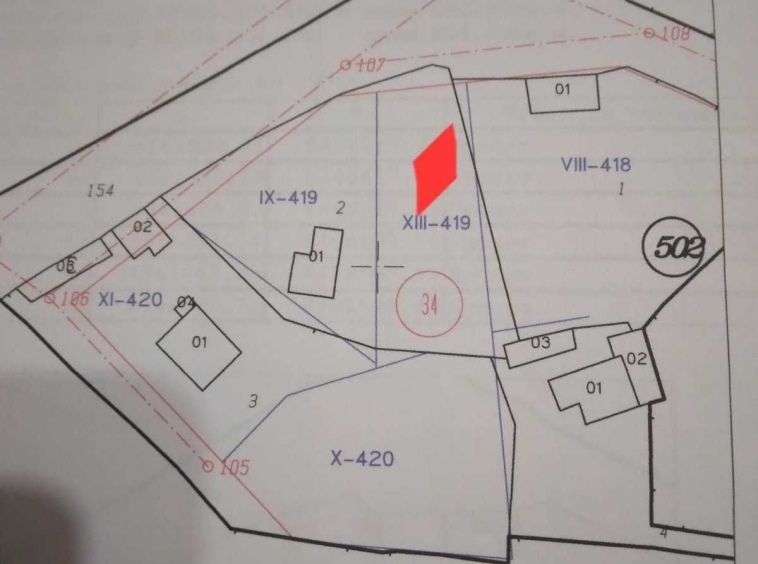Парцел в с. Крайници, Област Кюстендил - 666 кв.м за 16 €/кв.м - Снимка #1