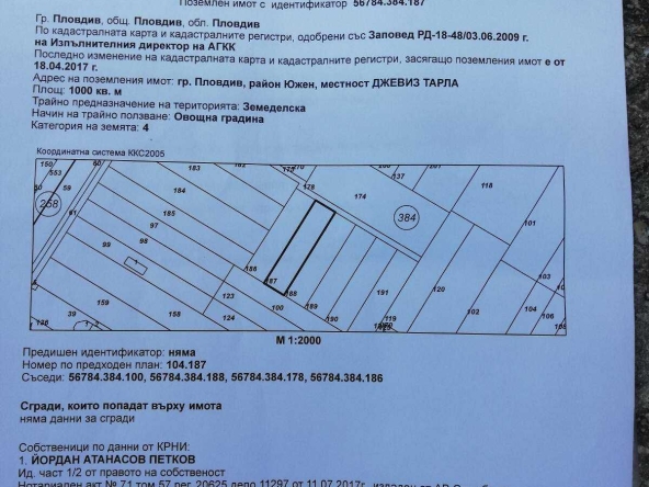 Парцел в Силистра, Малчика - 3040 кв.м за 59 €/кв.м - Снимка #1