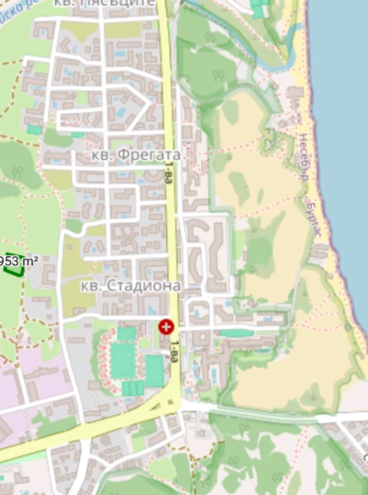 Парцел в к.к. Слънчев бряг - 2952 кв.м за 89 €/кв.м - Снимка #1