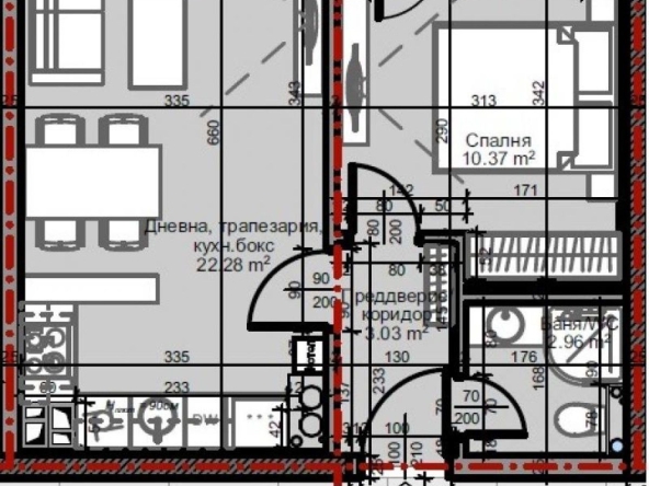 Двустаен апартамент в София, Младост 4 - 56 кв.м за 1974 €/кв.м - Снимка #1