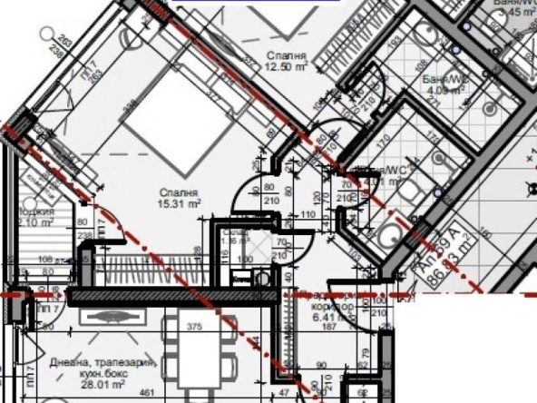 Тристаен апартамент в София, Младост 4 - 101 кв.м за 1905 €/кв.м - Снимка #1