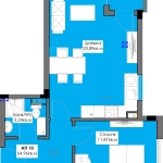 Двустаен апартамент в Бургас, Крайморие - 65 кв.м за 1350 €/кв.м - Снимка #1