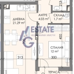 Двустаен апартамент в Бургас, Меден рудник - зона В - 64 кв.м за 1079 €/кв.м - Снимка #1