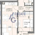 Двустаен апартамент в Бургас, Меден рудник - зона В - 64 кв.м за 1094 €/кв.м - Снимка #1