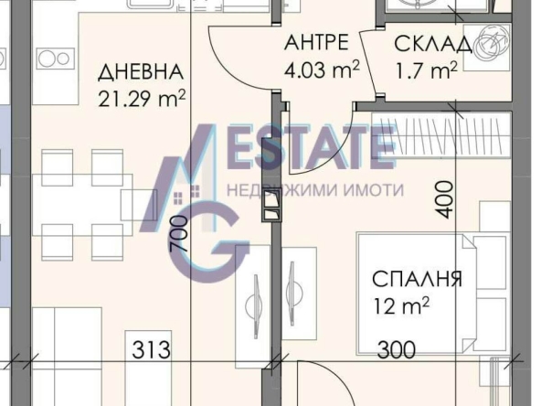 Двустаен апартамент в Бургас, Меден рудник - зона В - 64 кв.м за 1094 €/кв.м - Снимка #1