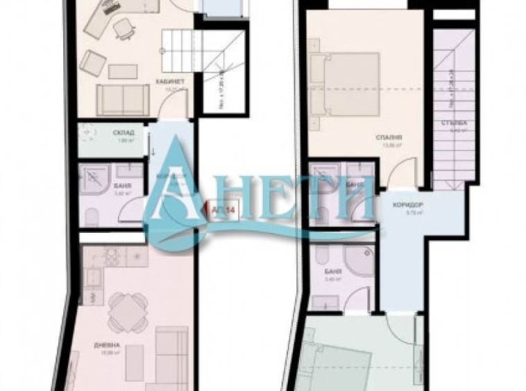 Многостаен апартамент в София, Сухата река - 148 кв.м за 1570 €/кв.м - Снимка #1