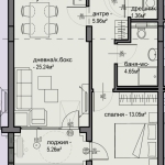 Двустаен апартамент в София, Люлин 5 - 73 кв.м за 1410 €/кв.м - Снимка #1