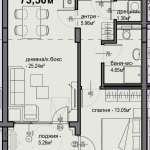 Двустаен апартамент в София, Люлин 5 - 73 кв.м за 1350 €/кв.м - Снимка #1