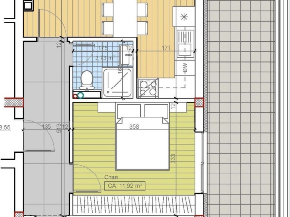 Тристаен апартамент в София, Бояна - 125 кв.м за 1805 €/кв.м - Снимка #1