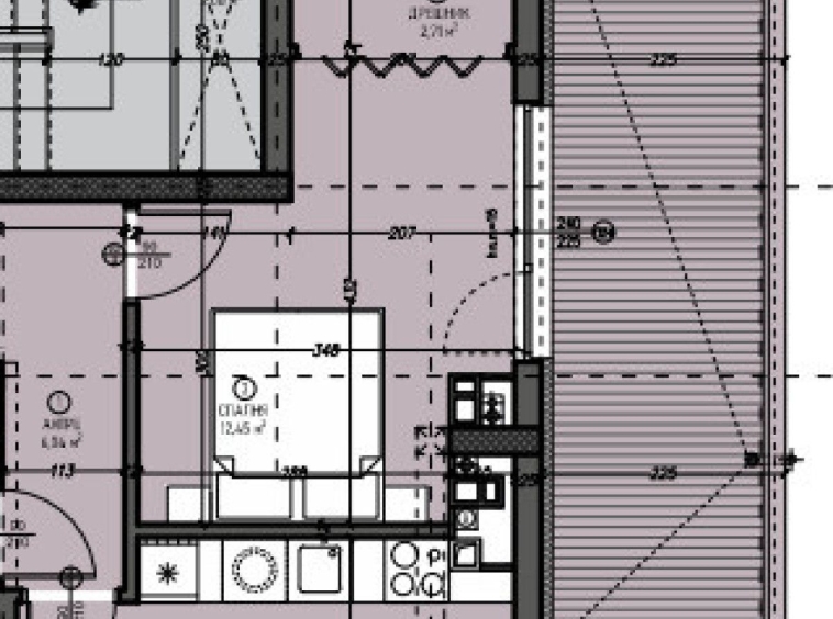 Тристаен апартамент в София, Левски В - 122 кв.м за 1640 €/кв.м - Снимка #1