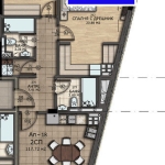 Тристаен апартамент в София, Левски - 118 кв.м за 1393 €/кв.м - Снимка #1