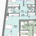 Тристаен апартамент в София, Подуяне - 126 кв.м за 1988 €/кв.м - Снимка #1