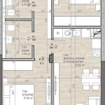 Тристаен апартамент в София, Сухата река - 101 кв.м за 1591 €/кв.м - Снимка #1