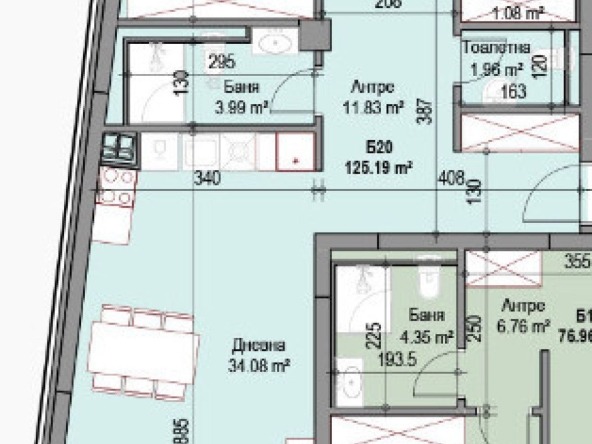 Тристаен апартамент в София, Подуяне - 126 кв.м за 1908 €/кв.м - Снимка #1