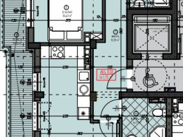 Тристаен апартамент в София, Левски В - 142 кв.м за 1641 €/кв.м - Снимка #1