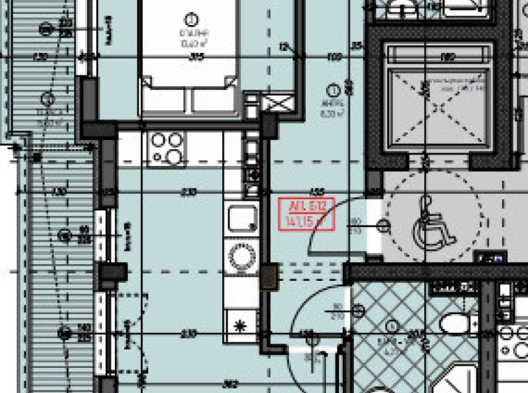 Тристаен апартамент в София, Левски В - 142 кв.м за 1641 €/кв.м - Снимка #1