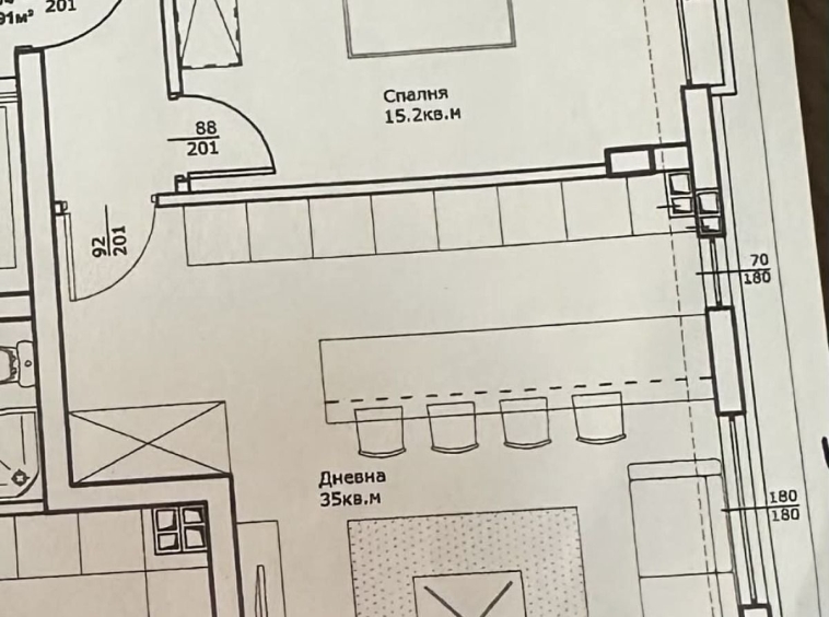 Тристаен апартамент в Пловдив, Кючук Париж - 102 кв.м за 765 €/кв.м - Снимка #1