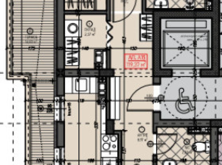 Двустаен апартамент в София, Левски В - 120 кв.м за 1700 €/кв.м - Снимка #1