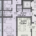 Тристаен апартамент в София, Люлин 5 - 112 кв.м за 1405 €/кв.м - Снимка #1