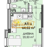 Двустаен апартамент в Бургас, Сарафово - 65 кв.м за 1390 €/кв.м - Снимка #1