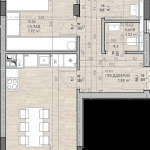 Тристаен апартамент в София, Сухата река - 125 кв.м за 1671 €/кв.м - Снимка #1