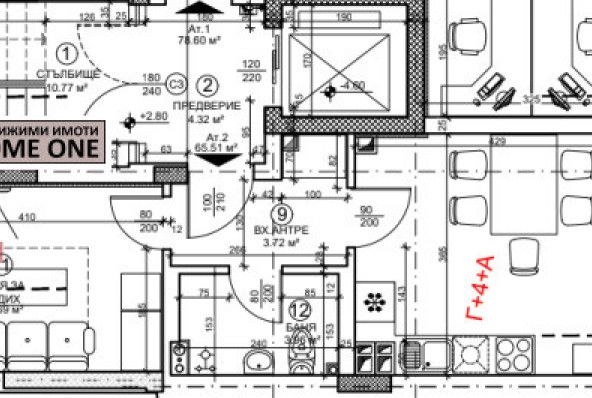 Двустаен апартамент в София, Център - 89 кв.м за 1700 €/кв.м - Снимка #1