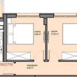 Тристаен апартамент в София, Красна поляна 2 - 77 кв.м за 1807 €/кв.м - Снимка #1