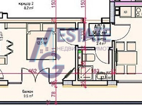 Двустаен апартамент в Приморско - 69 кв.м за 1051 €/кв.м - Снимка #1