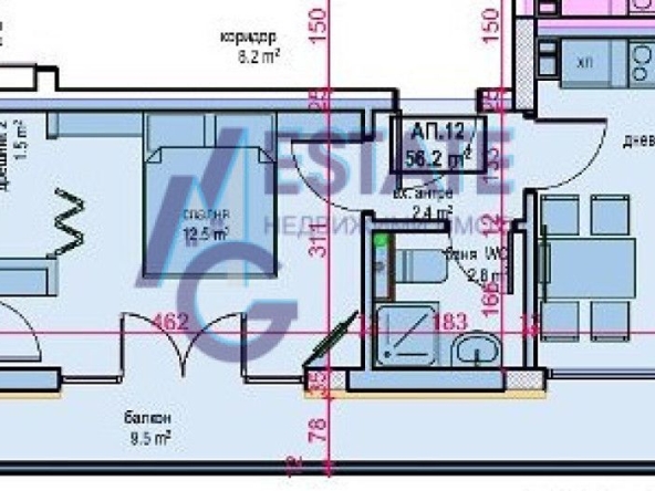 Двустаен апартамент в Приморско - 69 кв.м за 1051 €/кв.м - Снимка #1