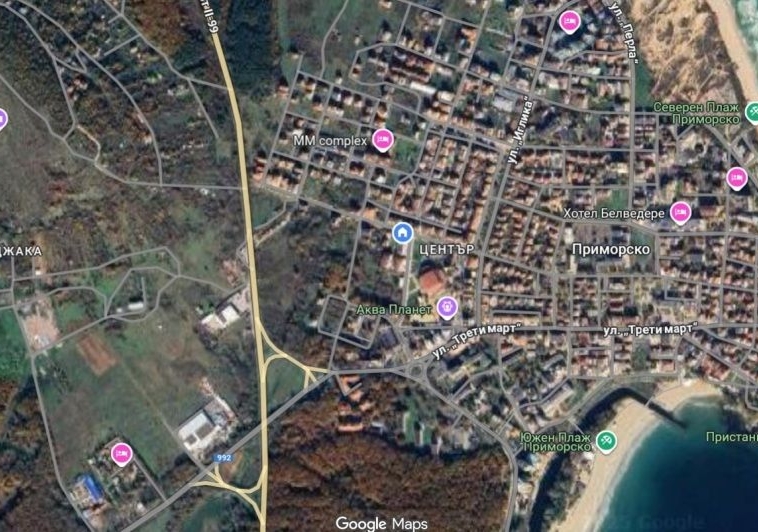 Парцел в Приморско - 549 кв.м за 23 €/кв.м - Снимка #1