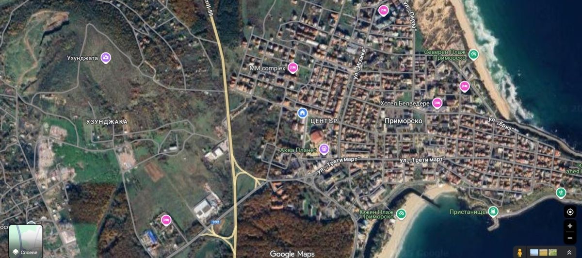 Парцел в Приморско - 549 кв.м за 23 €/кв.м - Снимка #1