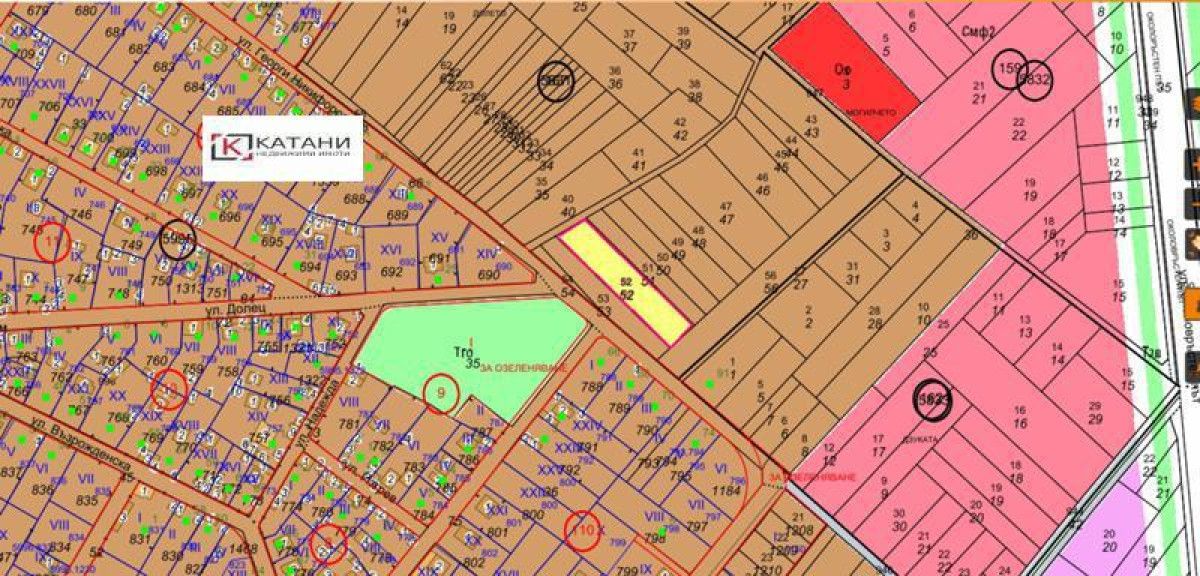 Парцел в София, Чепинци - 1950 кв.м за 51 €/кв.м - Снимка #1