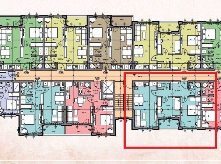 Тристаен апартамент в Бургас, Долно Езерово - 85 кв.м за 521 €/кв.м - Снимка #1