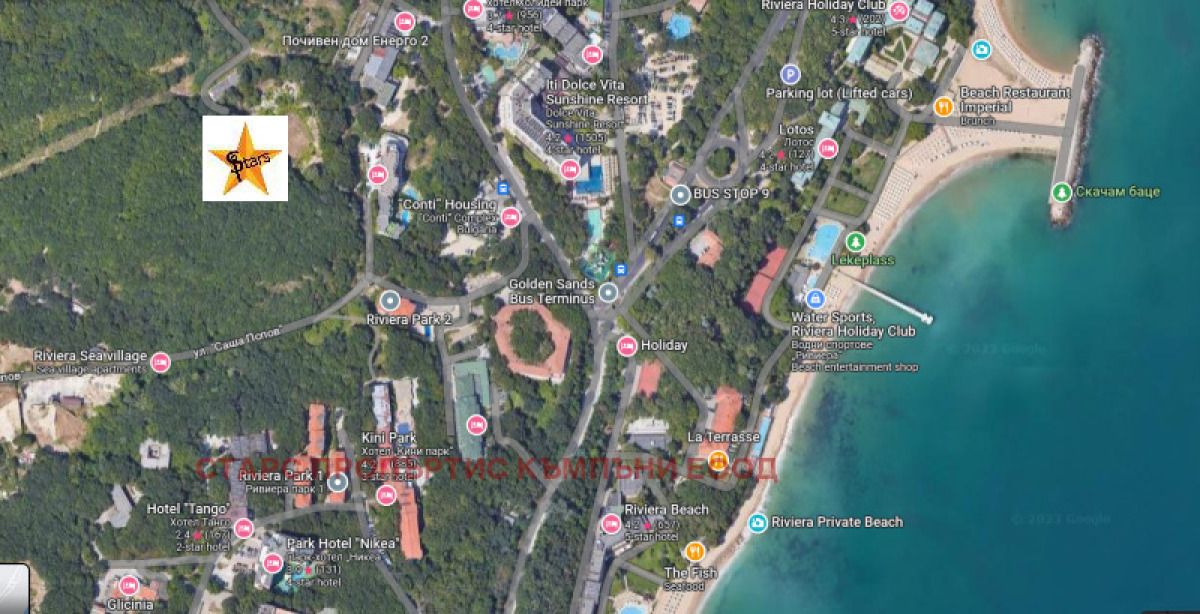 Парцел в к.к. Златни пясъци - 7000 кв.м за 40 €/кв.м - Снимка #1