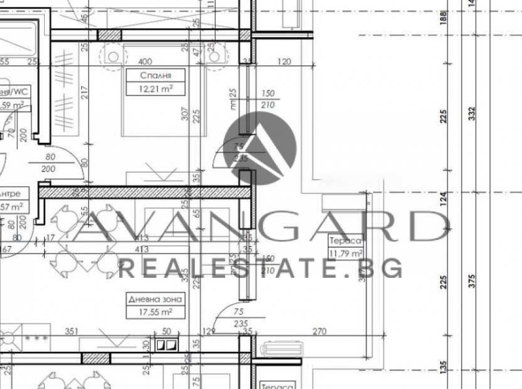 Двустаен апартамент в Пловдив, Кършияка - 72 кв.м за 1071 €/кв.м - Снимка #1