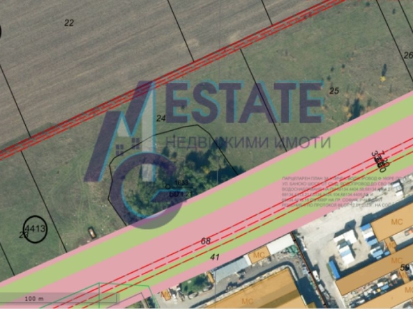 Парцел в София, Република - 8346 кв.м за 55 €/кв.м - Снимка #1