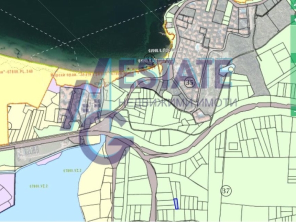 Земеделски имот в Созопол -  кв.м за 14500 €/дка - Снимка #1