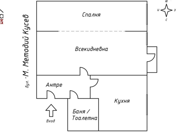 Двустаен апартамент в Стара Загора, Център - 43 кв.м за 700 €/кв.м - Снимка #1